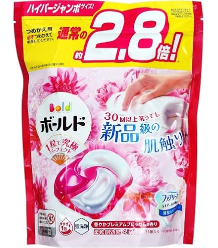 Amazon.co.jp: P&G ボールドジェルボール4D プレミアムブロッサム